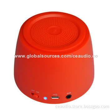 Wireless Bluetooth Speaker with Passive Bass, Plastic Injection Finishing, Aux-in, Gift Box